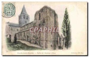 Postcard Old Graville Sainte Honorine Church of the Abbey & # 39Ancienne