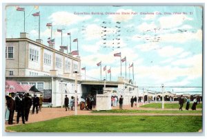 1912 Exposition Building Oklahoma State Fair Oklahoma City Oklahoma OK Postcard
