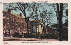 Rhode Island Providence Front Campus Brown University 1915