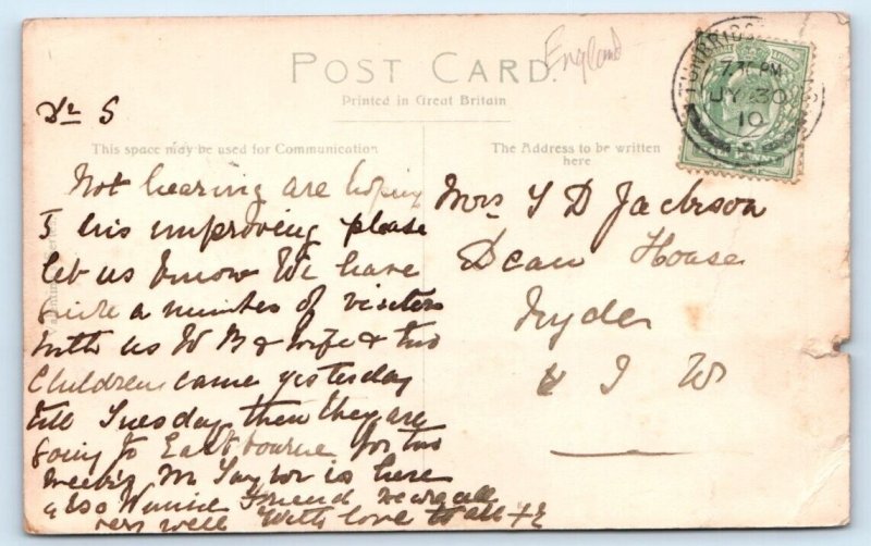 TENTERDEN High Street Kent ENGLAND UK 1910 Postcard