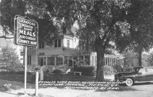 Tifton Georgia Lankford Manor  Tourist Home Real Photo Postcard AA68523