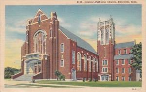 Tennessee Knoxville Central Methodist Church Curteich