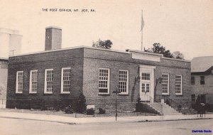 Postcard Post Office Mt Joy PA