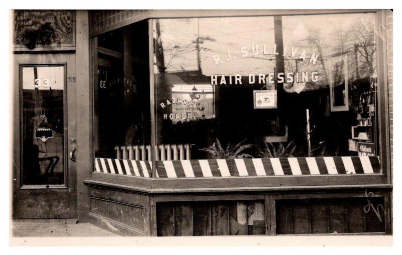 New York  East  Watertown , P.J.Sullivan Hair Dressing ,  RPC