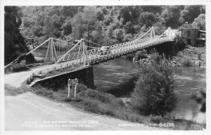 Postcard RPPC 1930s California Auburn Bidwell Bar Bridge Eastman 24-4923