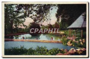 Postcard Old Chapel Baton L & # 39Etang Des Loges