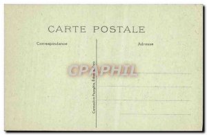 Old Postcard Panorama Versailles Chateau and Park Caught in Flight