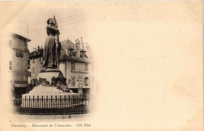 CPA  Chambéry  - Monument de l'Annexion  (653297)