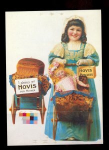 ad4044 - Hovis Bread & Biscuits - Girl with Dolls Pram - Modern Advert postcard