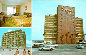 Garden City, SC South Carolina KINGFISHER INN Vintage Hotel Advertising Postcard