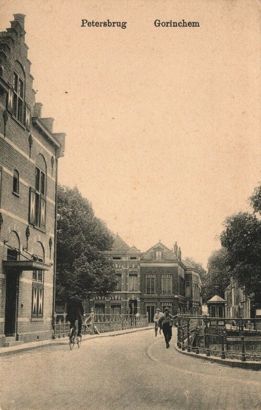 Netherlands Gorinchem Petersbrug Vintage Postcard 04.06