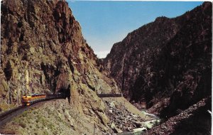 The Rio Grande Railroad Train Colorado Rockies Narrow Guage