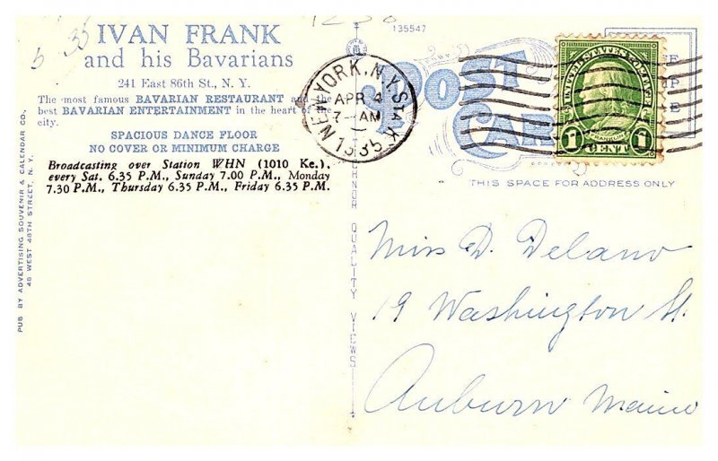 Ivan Frank an his Bavarian Entertainers