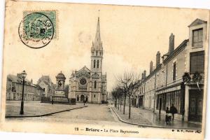 CPA BRIARE-La Place Bapterosses (265973)