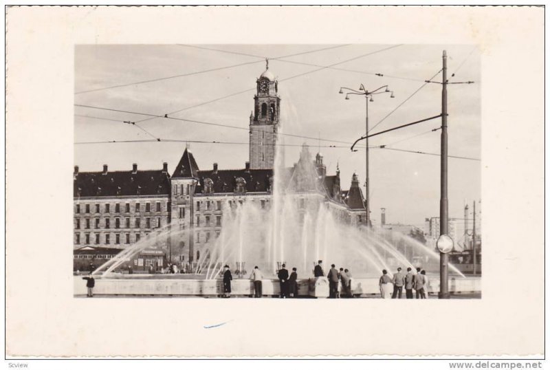 RP; ROTTERDAM, Fontein-Hofplein, South Holland, Netherlands, PU-1956