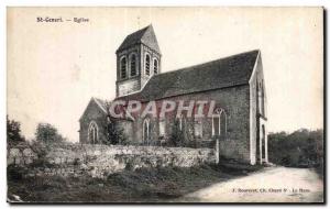 Postcard Old Church St. Ceneri