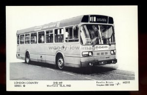 pp2404 - London Country Bus - SNB 449 - Pamlin Postcard No.M2515