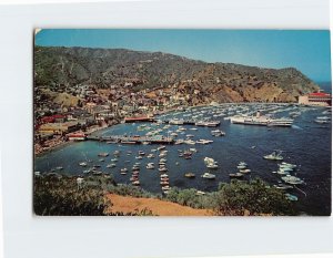 Postcard Avalon Bay, Santa Catalina, Avalon, California