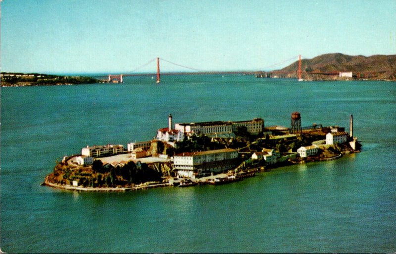 California San Francisco Bay Alcatraz Island 1951