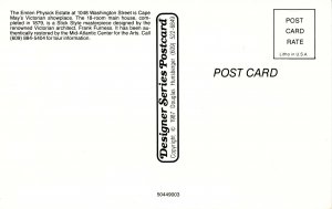 NJ - Cape May. The Emlen Physick Estate