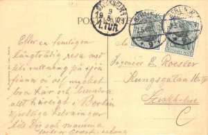 Germany Berlin Kempinski 1909 restaurant vintage postcard