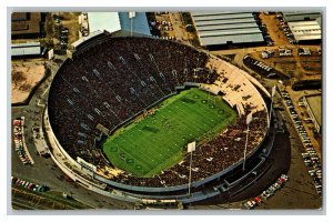 Memphis Memorial Stadium Memphis State University Vintage Standard View Postcard 