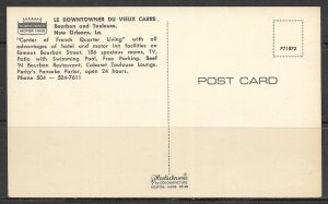 Louisiana, New Orleans - The Downtowner Du Vieux Carre - [LA-048]