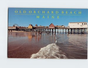 Postcard Old Orchard Beach Maine USA