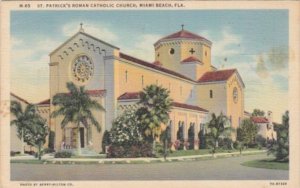 Florida Miami Beach St Patrick's Roman Catholic Church 1947 Curteich