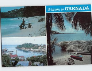 Postcard Welcome to Grenada North America