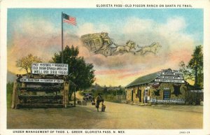 The Oldest And Most Historical Well In The US - Glorieta Pass NM Vtg Postcard