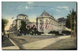 Old Postcard Rennes Le Lycee