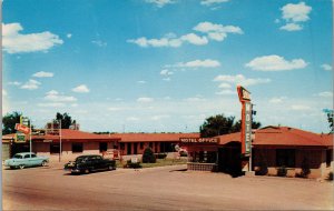 Skyline Motel and Coffee shop Amarillo TX Postcard PC437