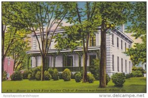 Georgia Athens House In Which First Garden Club Of America Was Formed