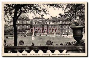 Paris - 6 - The Luxembourg Palace - Old Postcard