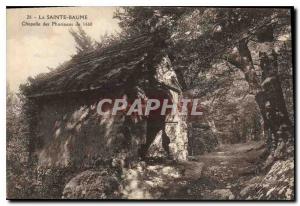 Postcard Old Chapel of La Sainte Baume 1660 Parisians