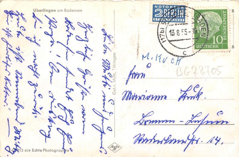 BG28705 uberlingen am bodensee   germany  CPSM 14x9cm