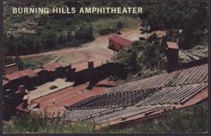 Burning Hills Amphitheater,Medora,ND Postcard BIN