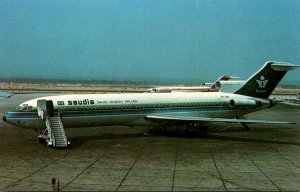 Airplane Saudia Saudi Arabian Airlines Boeing 727-2H3