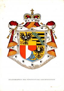 Liechtenstein Staatswappen Coat Of Arms