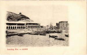 PC ADEN LANDING PIER YEMEN (a32107)