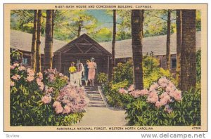 Bath House and Concession Building, Cliffside, Nantahala National Forest, Wes...