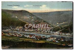 Old Postcard Traben Trarbach Gesamtansicht