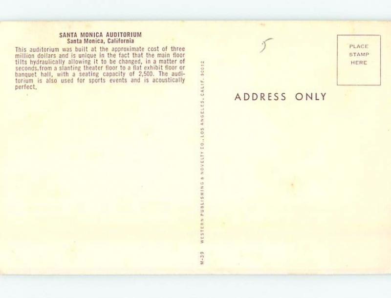 Unused Pre-1980 BUILDING Santa Monica - Los Angeles California CA hn6473@