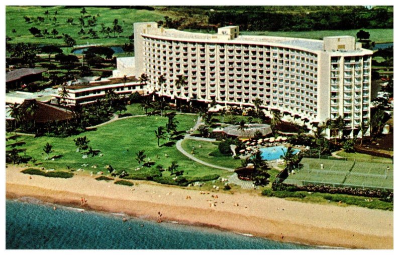 Maui Surf on Kaanapali Beach Maui Hawaii Postcard