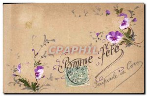 Old Postcard Fancy (drawing hand) Flowers