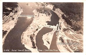 Aerial View of Bonneville Dam Ara - Oregon