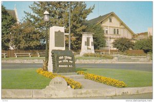 The Nanaimo Coal Monument,  Nanaimo,  B.C.,   Canada,  40-60s