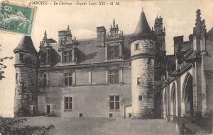 BF5891 amboise le chateau facade louis XII france    France