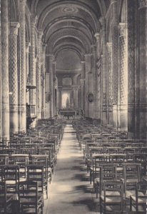 France Poitiers Eglise Notre-Dame La Nef Centrale et le Choeur